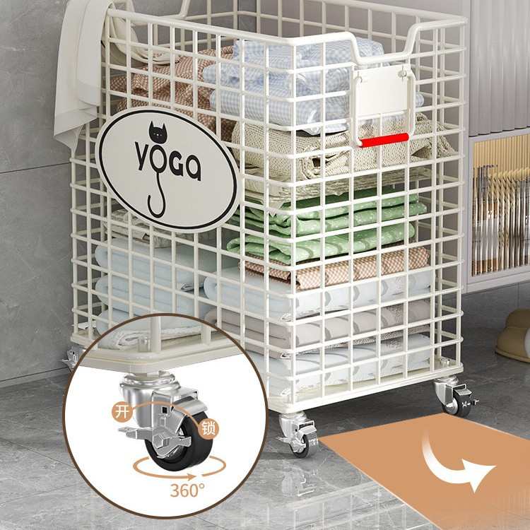 瑜伽收纳垫筐家用健身运动器材球类筒放哑铃羽毛球夹缝置物架