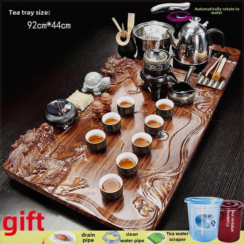全套茶具及茶具，全套高端茶盘，全新套装，家庭套装，一体机全自