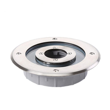 喷泉灯led防水涌泉灯12v24v七彩水下灯鱼池灯中孔旱喷景观水底灯