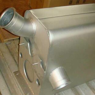 适用重汽豪沃HOWO AZ9925540080 A7汽车车用消声器总成