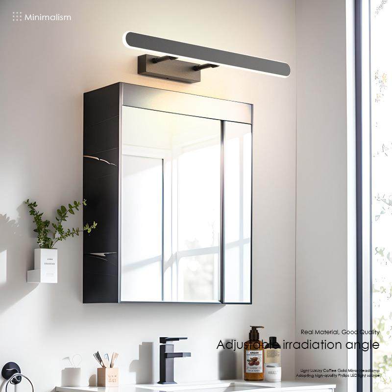 伸可调缩镜前灯梳l间eW7089-Cd卫生浴室镜柜专用现代简约妆台化妆