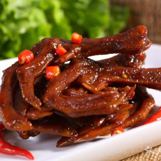 速发现货酱板鸭金信源鸭脚鸭掌常德酱板鸭爪湖南特产鸭肉类香辣卤