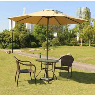 户外遮阳伞防风摆摊中柱广告太阳伞花园露台休闲庭院遮阳伞批发