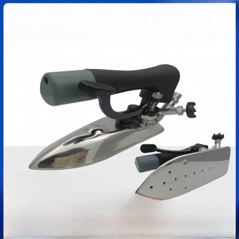 全蒸汽按式窄型小烫斗服装厂干洗店不锈钢11孔配锅炉小电熨斗配件