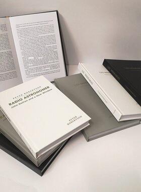 样板房装饰真书外文书售楼处摆件书房摄影道具黑白灰系列软装饰品