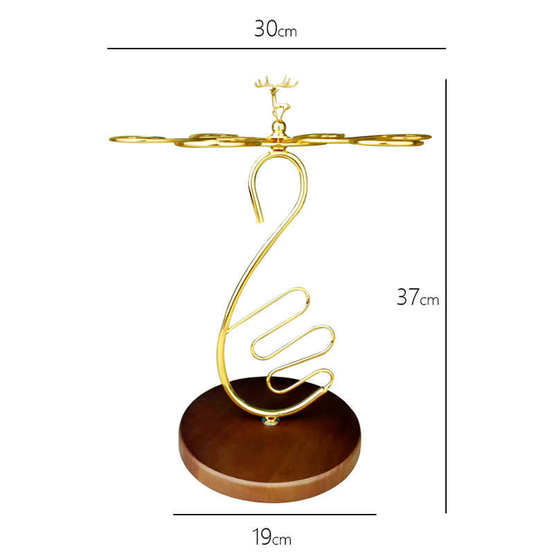 工厂直销红酒架摆件高脚杯架倒挂红酒杯套装收纳架酒柜装饰品摆件