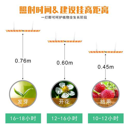 厂家ed全光KJ_L2量谱能植物家用多功促进补灯光生长灯室内种植l灯