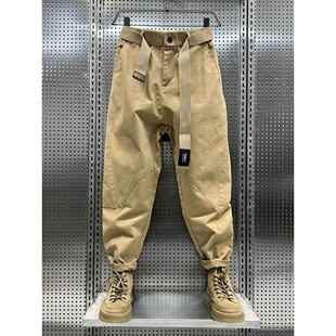 裤 工装 男潮牌春秋宽松休闲裤 男士 Home 纯色直筒痞帅老爹裤 Daily