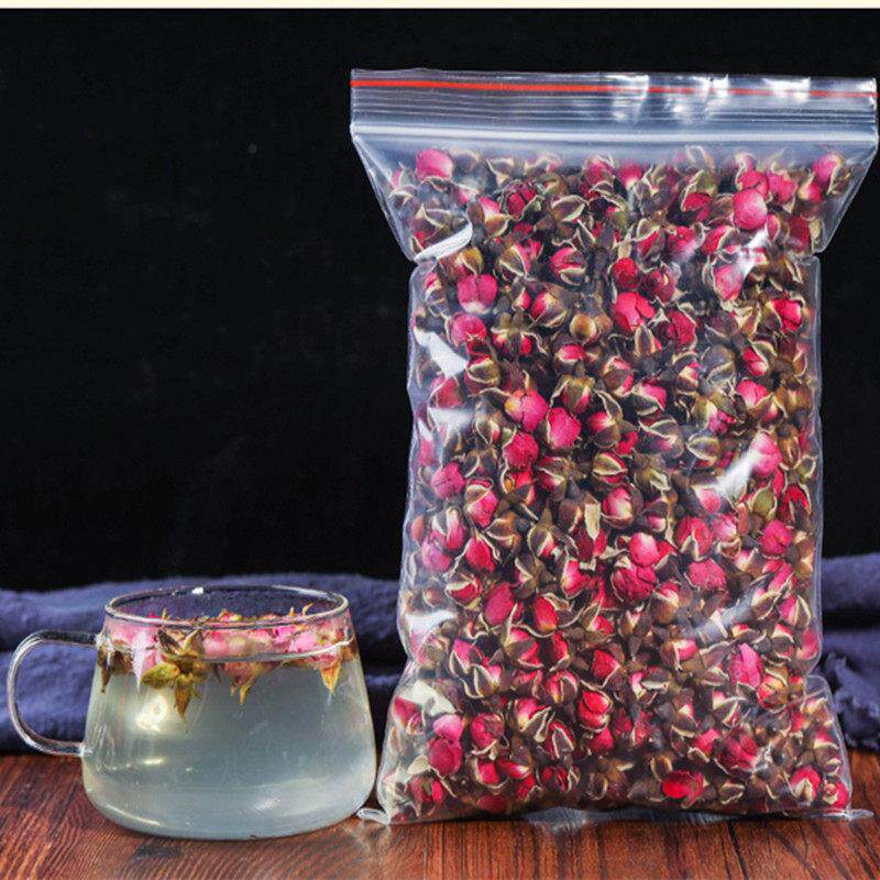 Fragrant Natural Dried Rose Buds Wedding Party Flower Lemon