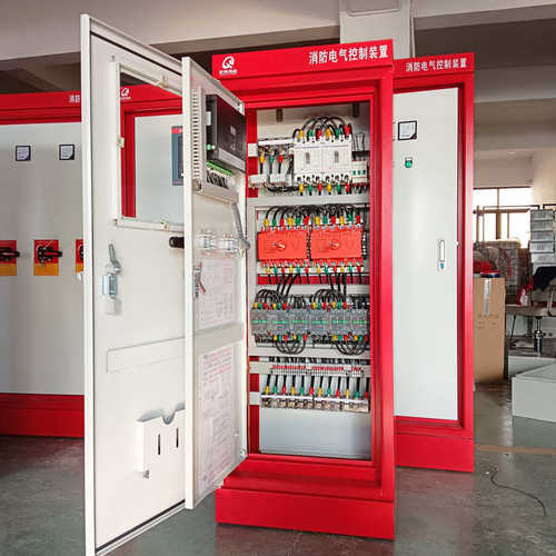 巡检星控制柜柜消防启动ip55双机械应急三角喷淋水泵电源智能变频