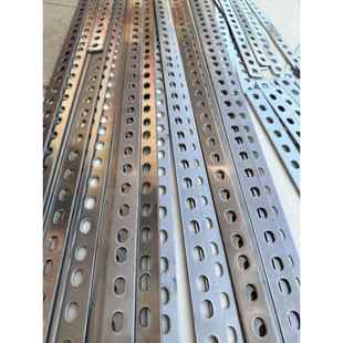 镀锌扁铁条带孔加厚固定扁条可焊接改装固定支撑不易生锈铁片耐用