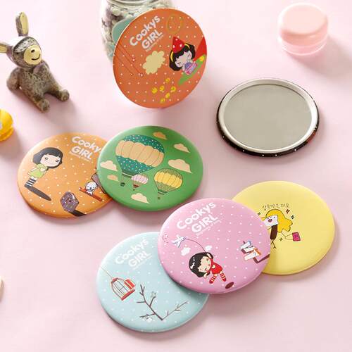 Cute Portable Princess Mini Makeup Vanity Folding Student Co