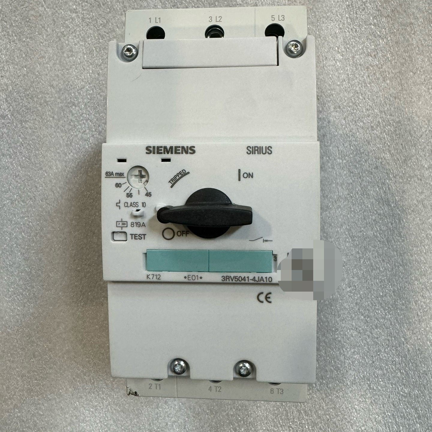 西门子塑料外壳式断路器++3RV5041-4JA10