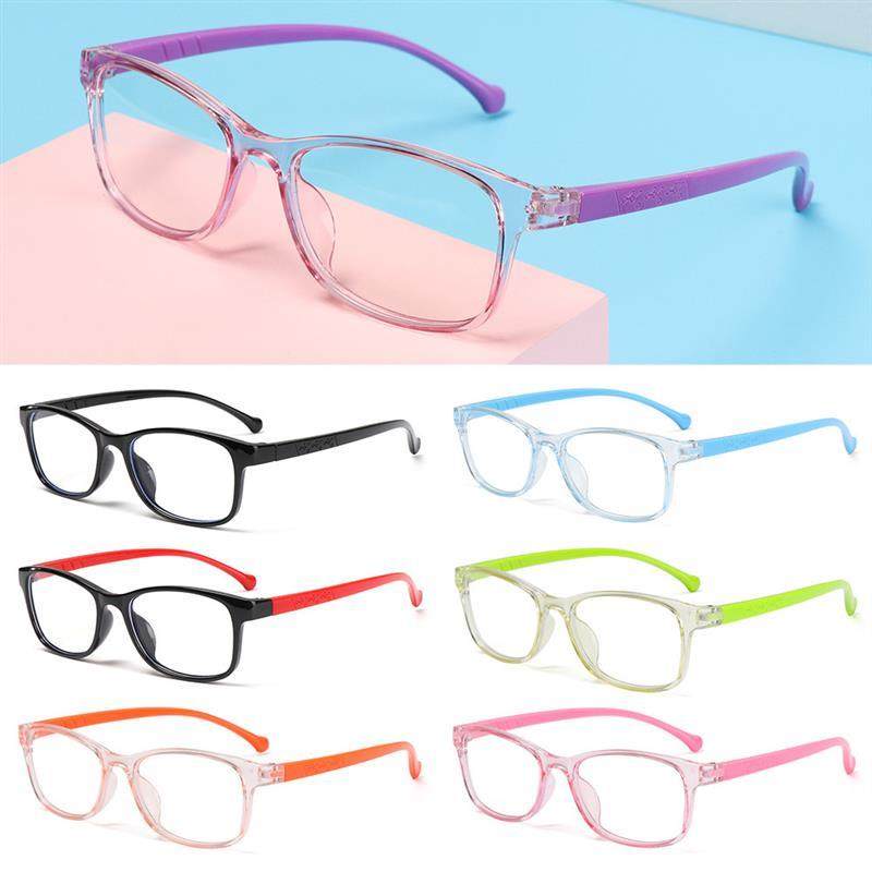 Square Anti-blue Light Kids Glasses Optical Frame Children B