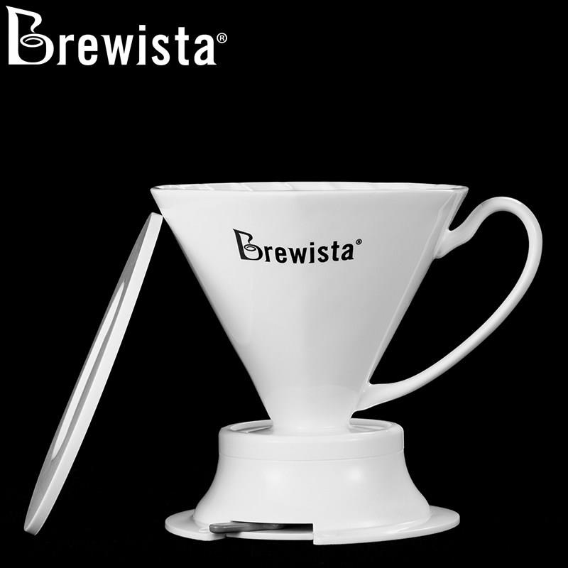 Brewista 景德镇高温陶瓷锥形手冲咖啡过滤杯 浸泡式V60聪明杯