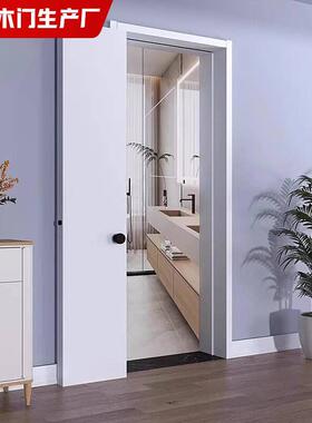 pd门折叠门卫生间厕所小洞口平折移门小户型平移推拉门无轨折叠门