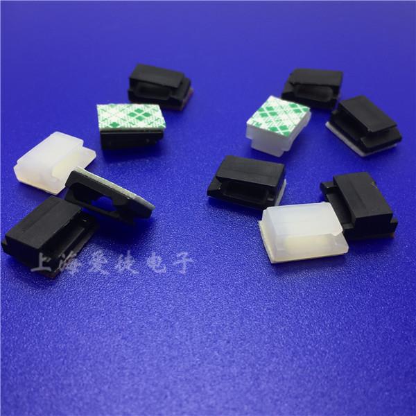 粘式隔离柱 电线定固定1座9线2 粘式配固座 网线电线卡线夹