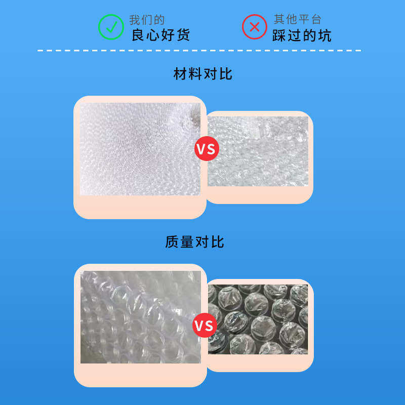 加厚防震双层气泡膜物流快递搬家打包防碎防潮打包膜填充泡泡纸包,五金/工具,充气袋,淘宝优惠券,粉丝福利购,淘宝优惠卷