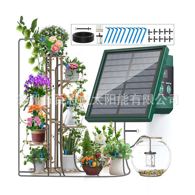 太阳能充电自动浇花器植物盆栽定时浇水滴灌系统懒人浇水批发,鲜花速递/花卉仿真/绿植园艺,洒水/浇水壶,淘宝优惠券,粉丝福利购,淘宝优惠卷