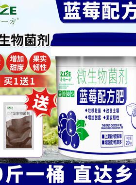 蓝莓专用肥料膨果增大生根壮苗有机水溶肥桶装冲施肥正品厂家直销