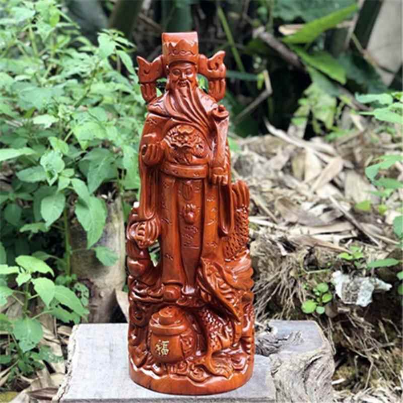 黑檀梨爷摆件文木质工艺花品摆件厂家直木艺销木质5工品檀木/紫檀