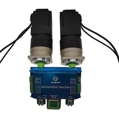 双通道电机控制器输出功率75WLK86BL13048无刷电机加减速机