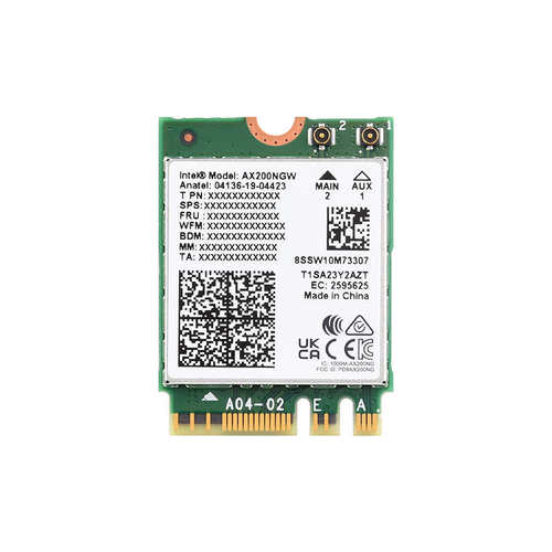 微雪  Intel AX200/AX210 千兆三频无线网卡WiFi 6 /6E 蓝牙5.3