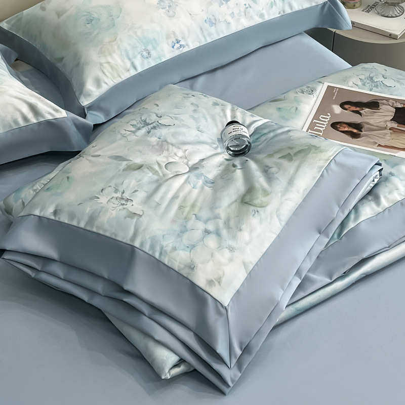 四清凉新款品可丝被被件套水洗空调床冰夏凉夏季批发水洗透气夏季