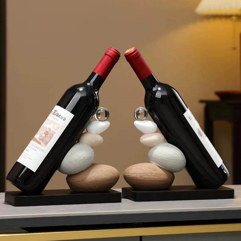 电石来运转红酒酒架托摆件轻奢高装档餐桌餐边RDR客厅视柜内创意