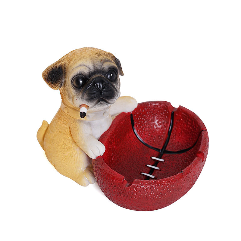 爆款创意网红招财狗烟灰缸家用客厅高级感个性可爱搞怪卡通式灰缸,家居饰品,装饰烟灰缸,淘宝优惠券,粉丝福利购,淘宝优惠卷