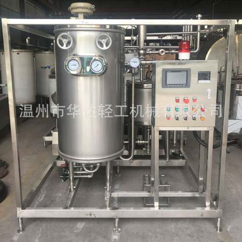 牛奶豆浆高温灭菌机盘管式杀菌机组316L不锈钢酱油调味品灭菌器