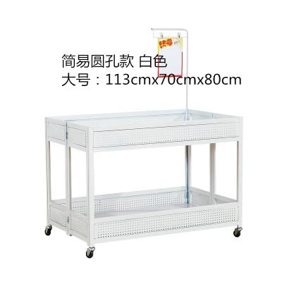 超市促销车特价处理台甩货车促销花车货架特价车促销台展示架折叠