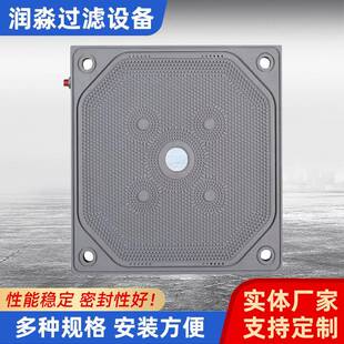污水处理厂固液分离压泥板1000隔膜压滤机芯板厢式压滤机专用滤板