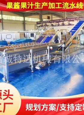 秋梨膏加工设备 大型枇杷膏清洗榨汁流水线 全套果膏果酱加工设备