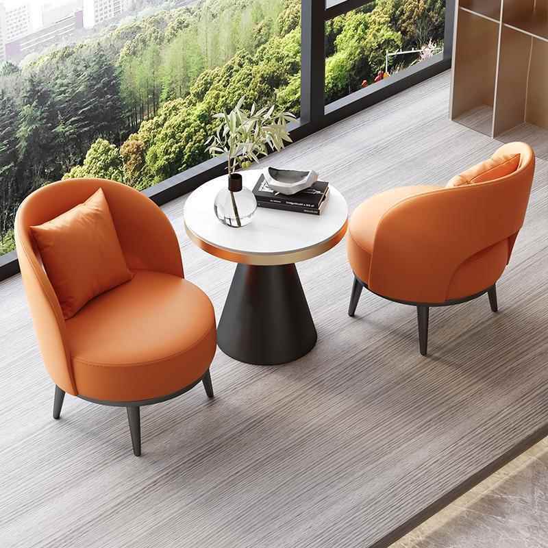 新轻奢酒店大堂沙椅商务息区接LUG待卡座售楼处发部会客休洽谈桌