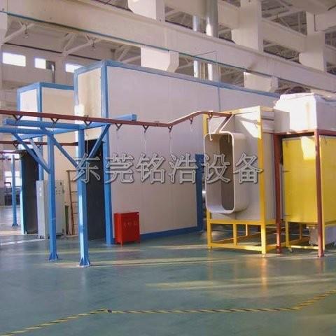 全国供应南通悬挂喷粉线喷涂均匀故障少粉末涂装生产线