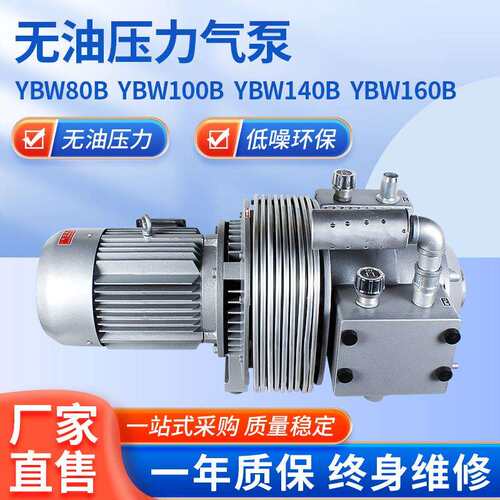 YBW...B单真空压力气泵小型便携式无油旋片真空泵气体传输泵