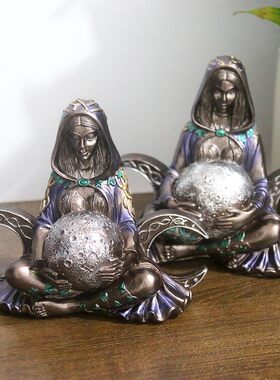 新款直销跨境树脂装饰摆件母亲节礼品大地之母欧式家居装饰摆件树
