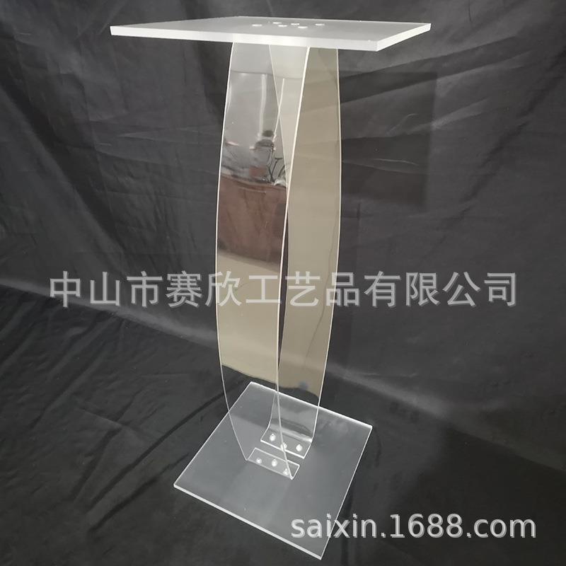 婚庆道具厂直销礼堂摆件克路家引跨LZY境透明亚力桌花器婚室内造