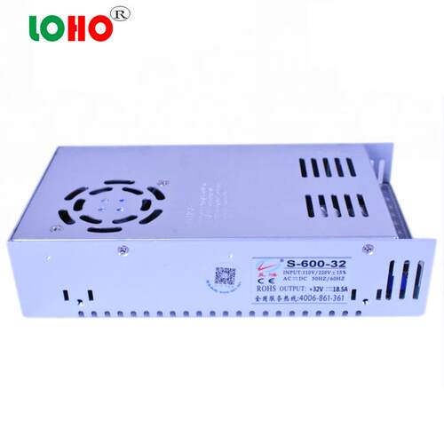 良鸿32V600W开关电源 36V32V600W可调电源 362V600W工控设备电源