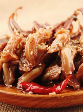 新疆包邮鸭舌65g湖南特产卤味鸭舌头香辣现做办公室零食小吃