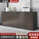 办公室储物柜隔纳断柜子公柜资料收落地置矮物柜木质办花槽TIR文