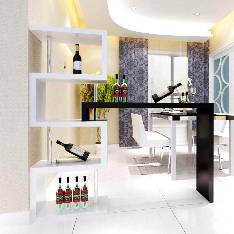 旋转吧台家用客厅吧台多款转角酒柜酒吧旋转吧台桌隔断酒柜