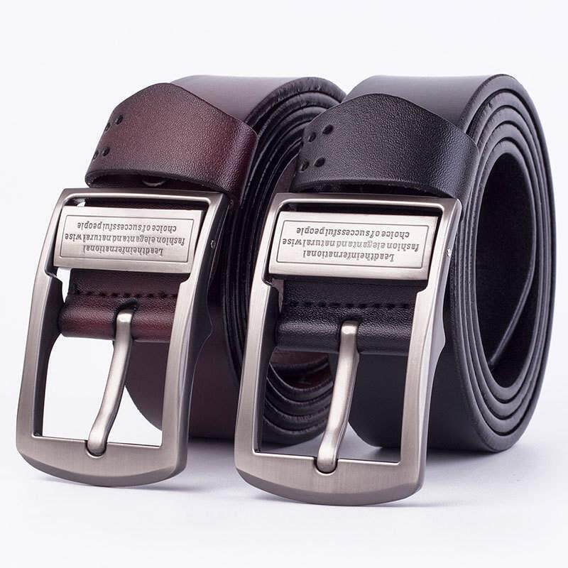 男腰带皮带 genuine leather male belts for men buckle belt新