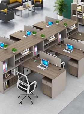 屏风办公桌隔断文员桌子办公室写字楼办公桌组合职员卡座A802