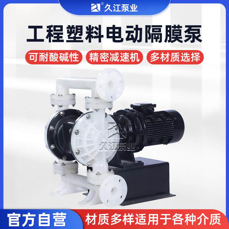 厂家直销PP聚丙烯耐腐蚀防爆DBY电动隔膜泵 工程塑料隔膜往复泵 - 实物图