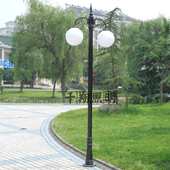 铝型材庭院灯户外led路灯景观灯3米3.5米公园高杆灯别墅庭院灯