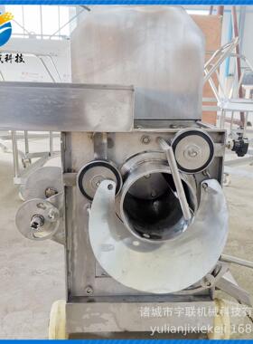 鱼肉鱼骨分离机 淡水鱼去鱼刺设 场鱼糜宇联设市备备鱼肉挤 出机