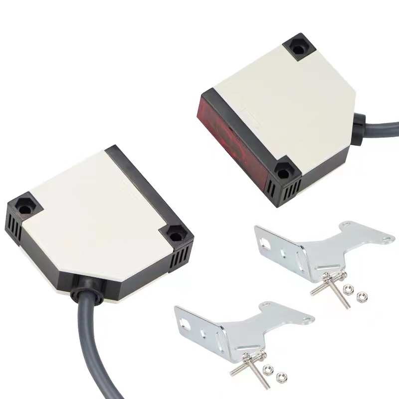 对射型光电开关E3JK-5M1交流直流可选继电器输出常开常闭