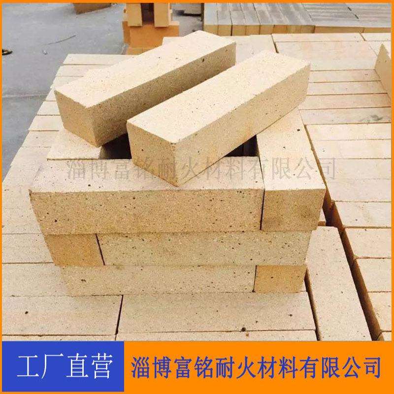 淄博富铭工厂直销粘土耐火砖 半枚条 定尺寸